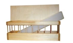 Futterrinne Herwi Mit Deckel Inkl. Schale 100cm