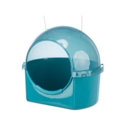 Trixie Badehaus -Haustier Vogel trixie vogelbadhuis blauw 216371 0500 none
